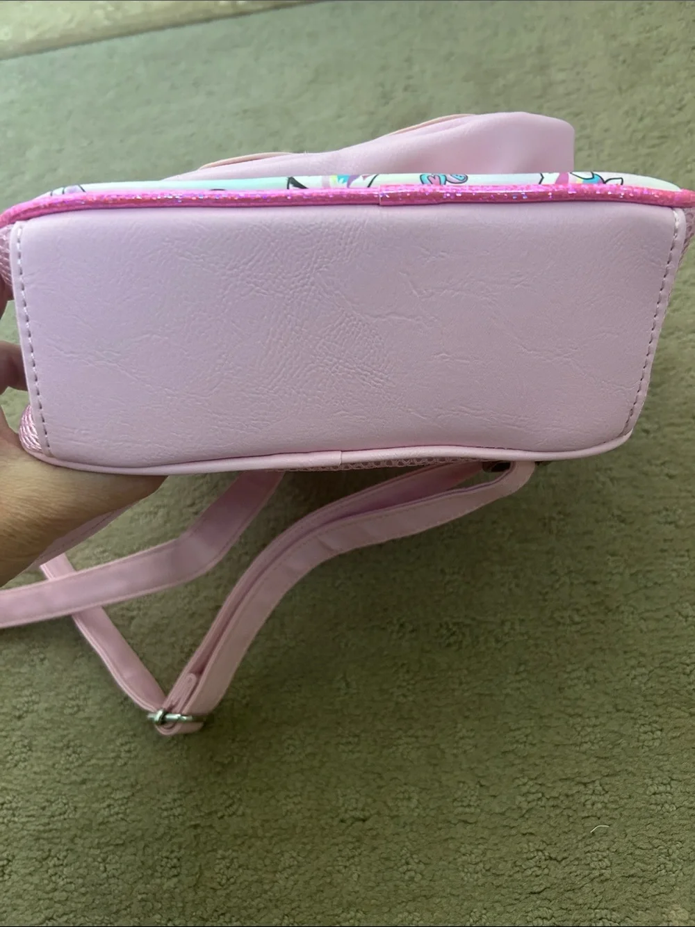 Pink Butterfly Kids Backpack - Sparkle Butterfly Design